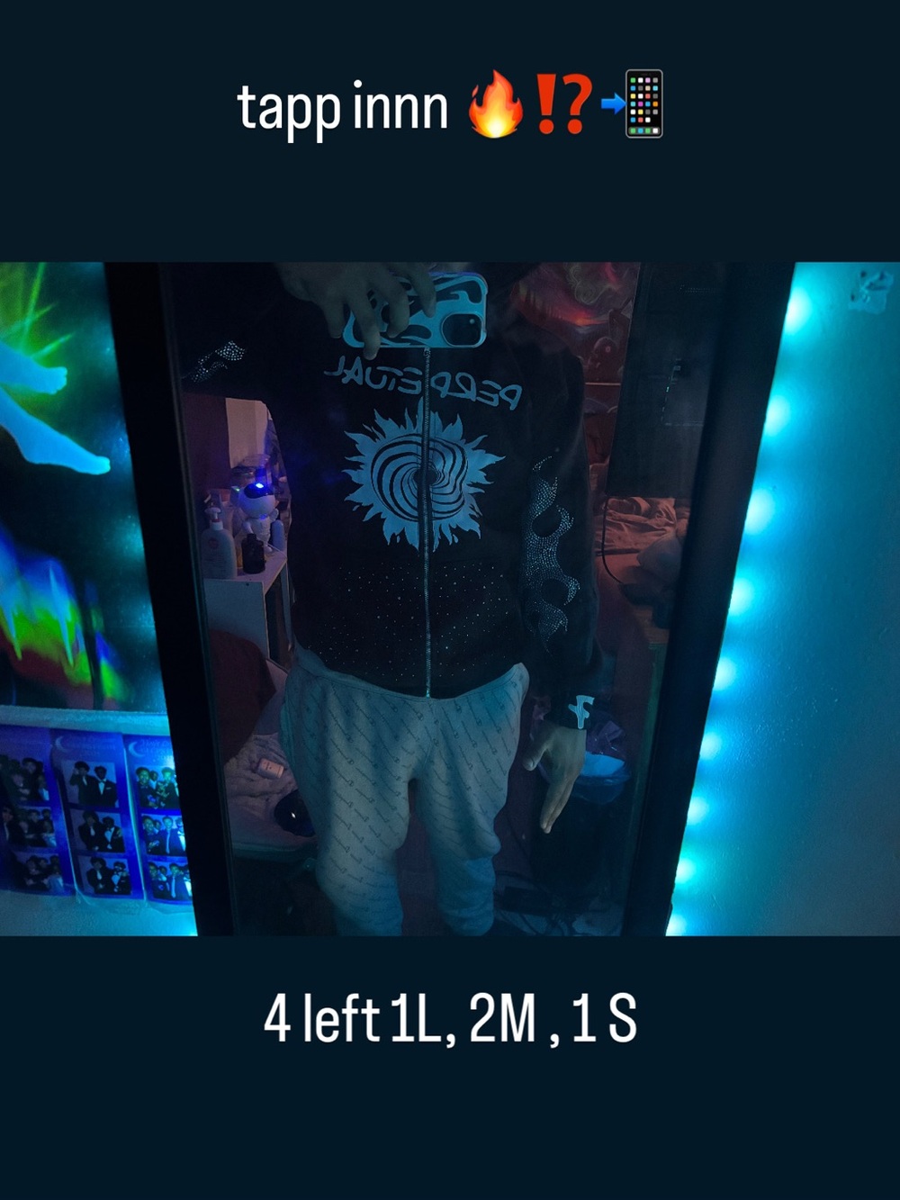 FYER Perpetual Hoodie Rhinestone Design